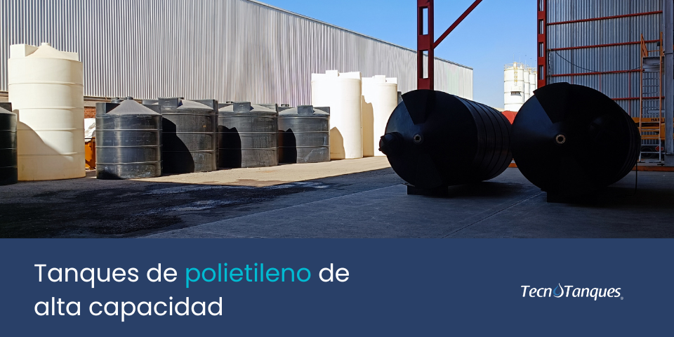 tanques de polietileno de alta densidad